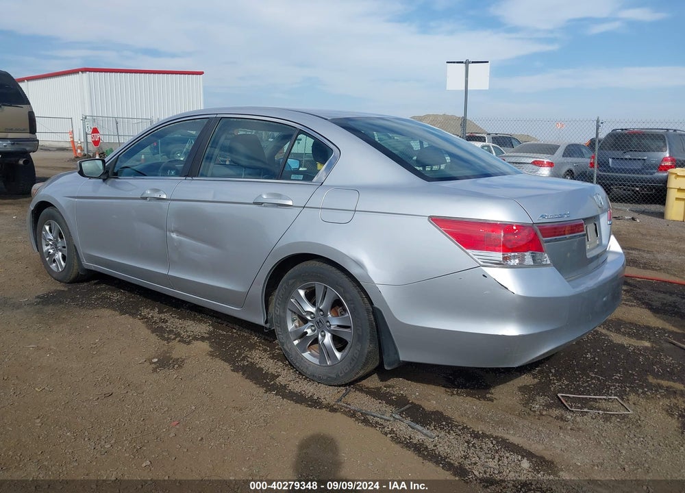 2012 HONDA ACCORD 2.4 SE VIN: 1HGCP2F67CA039832