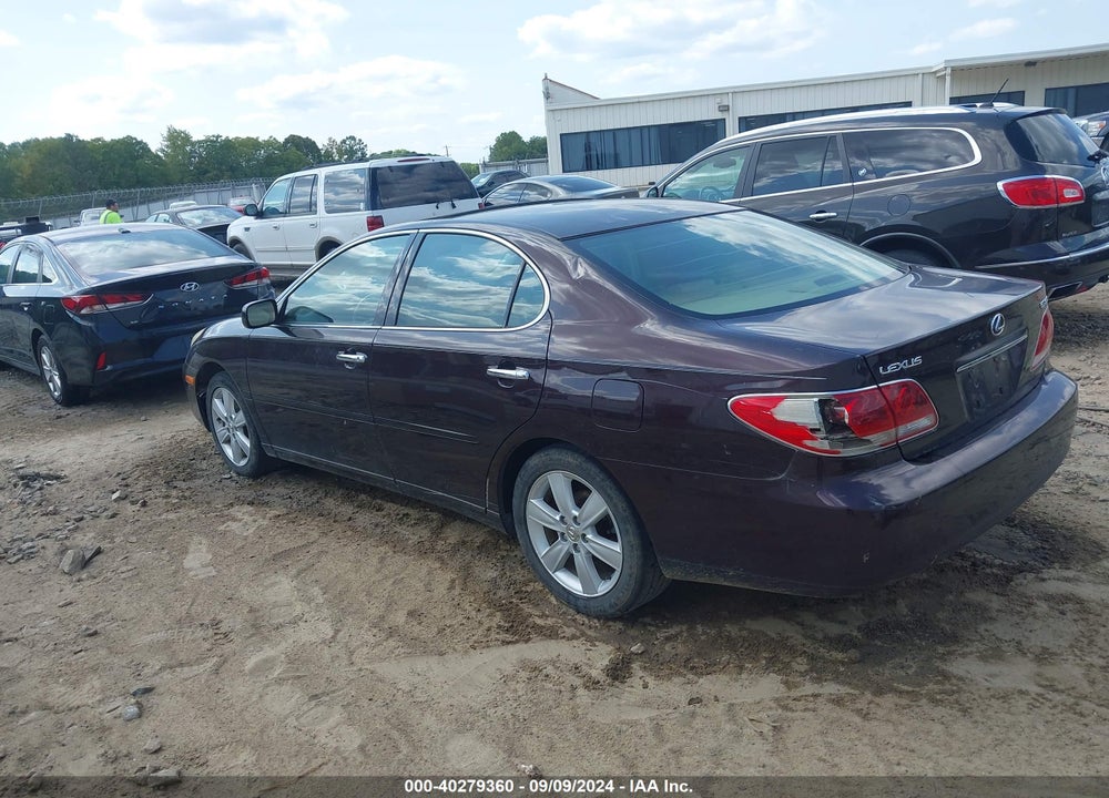 2005 LEXUS ES 330 VIN: JTHBA30G155093088