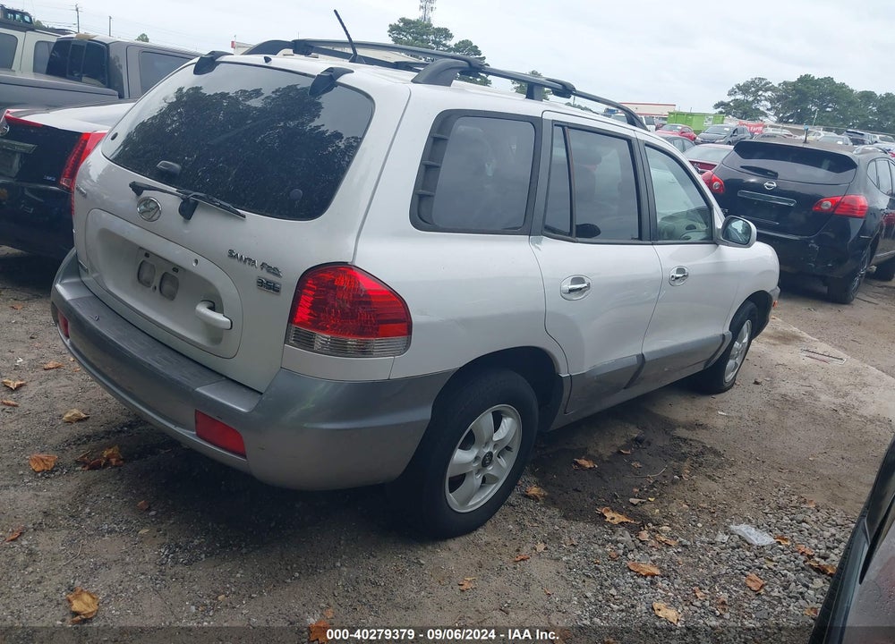 2006 HYUNDAI SANTA FE GLS/LIMITED VIN: KM8SC13E06U092754