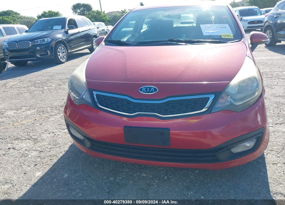 2012 KIA RIO EX VIN: KNADN4A32C6045054