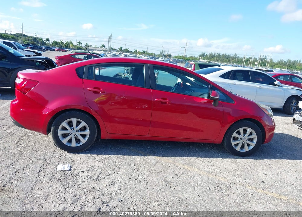 2012 KIA RIO EX VIN: KNADN4A32C6045054