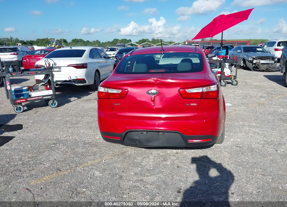 2012 KIA RIO EX VIN: KNADN4A32C6045054
