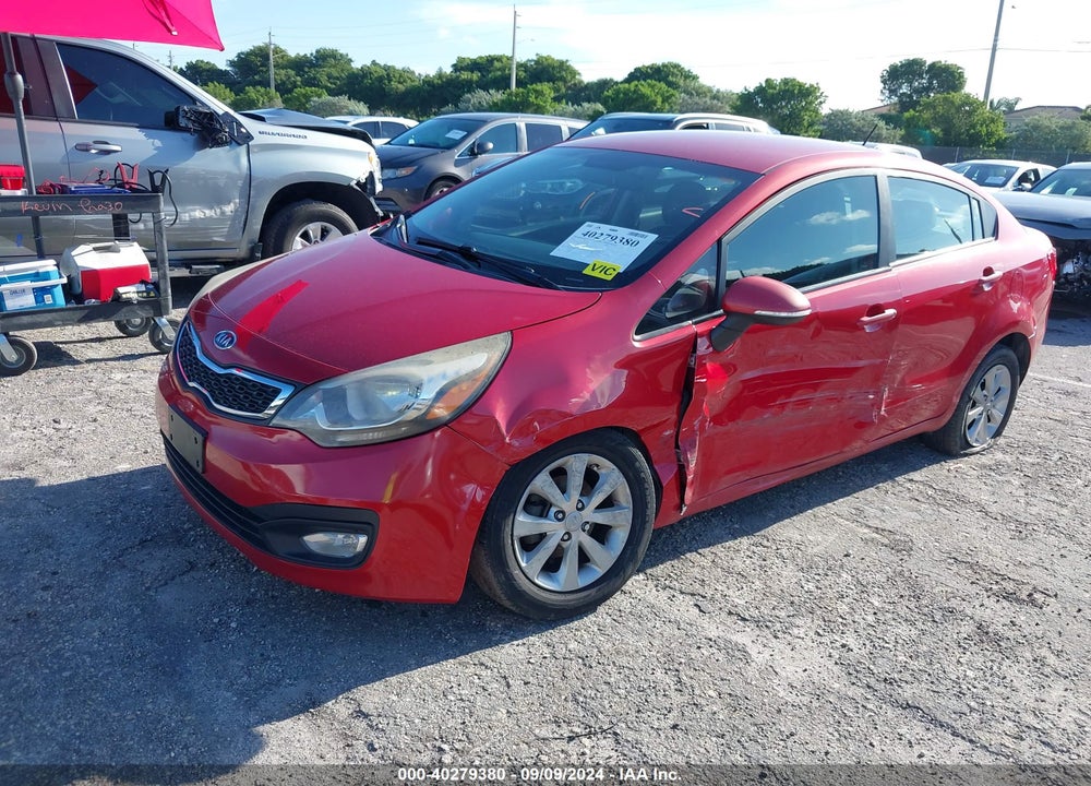 2012 KIA RIO EX VIN: KNADN4A32C6045054