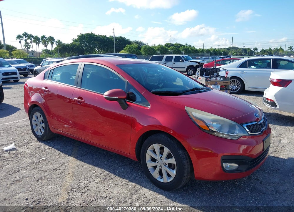 2012 KIA RIO EX VIN: KNADN4A32C6045054