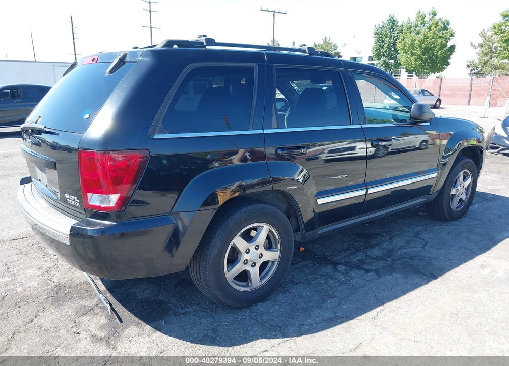 2006 JEEP GRAND CHEROKEE LIMITED VIN: 1J8HS58266C308550