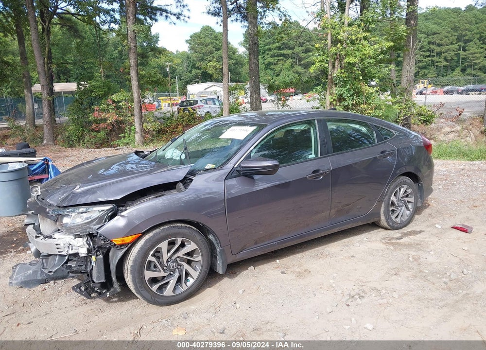 2018 HONDA CIVIC EX VIN: 19XFC2F73JE041314