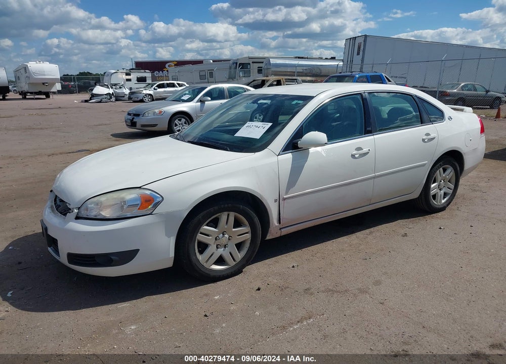2007 CHEVROLET IMPALA LT VIN: 2G1WC58RX79252462