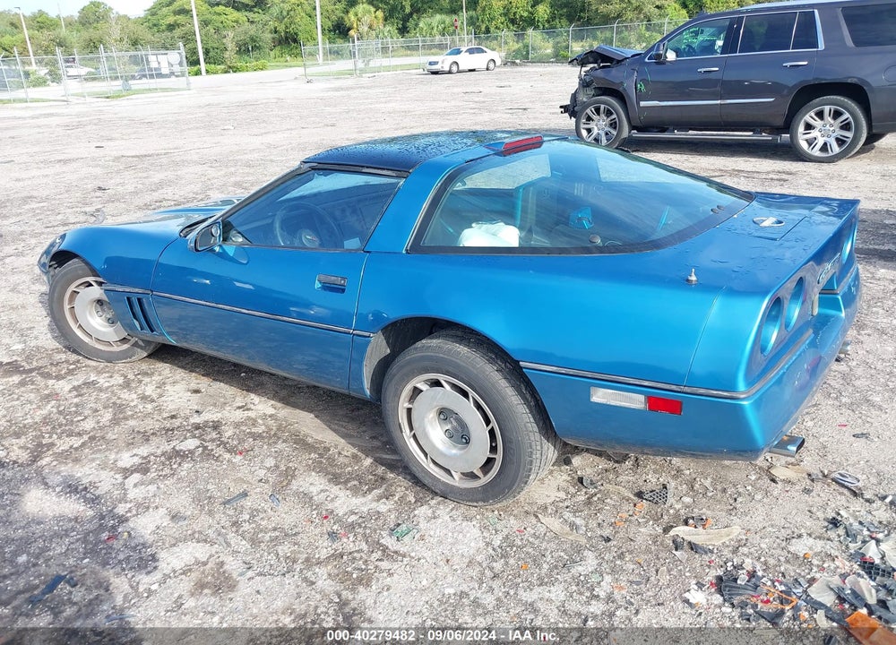 1987 CHEVROLET CORVETTE VIN: 1G1YY2187H5121496