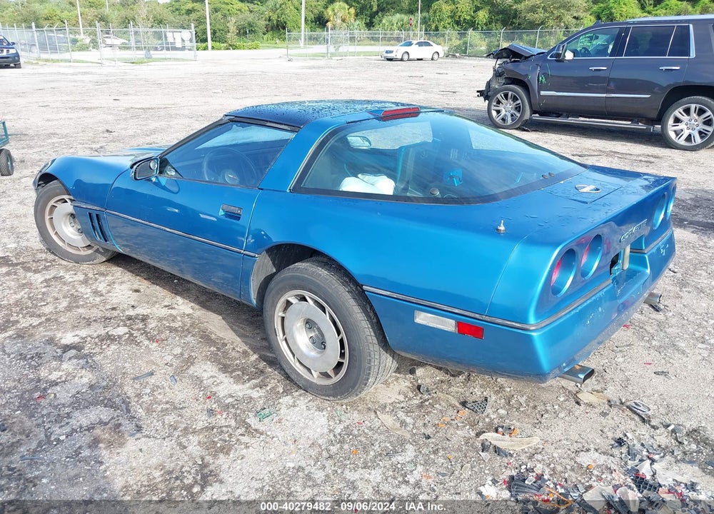 1987 CHEVROLET CORVETTE VIN: 1G1YY2187H5121496