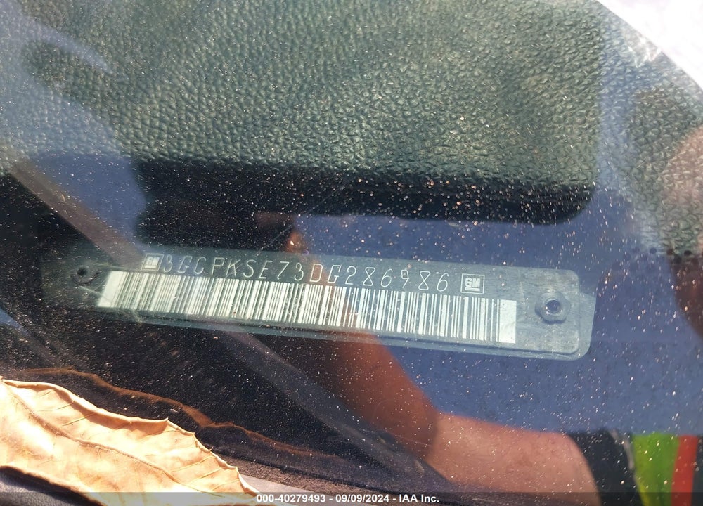 2013 CHEVROLET SILVERADO 1500 LT VIN: 3GCPKSE73DG286986