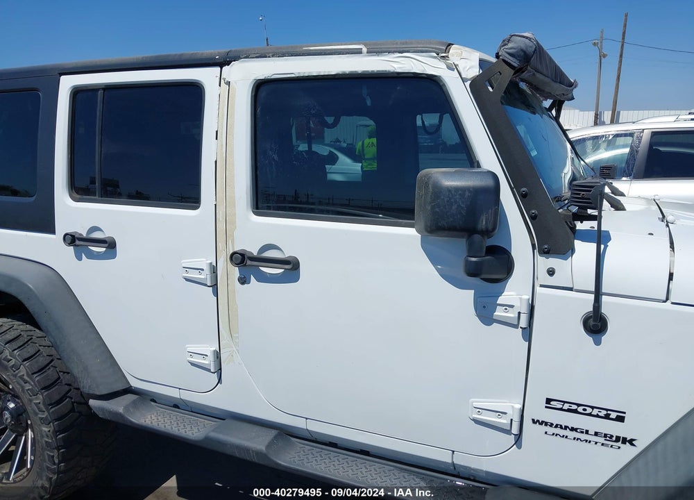 2018 JEEP WRANGLER JK UNLIMITED SPORT S 4X4 VIN: 1C4BJWDG3JL838894