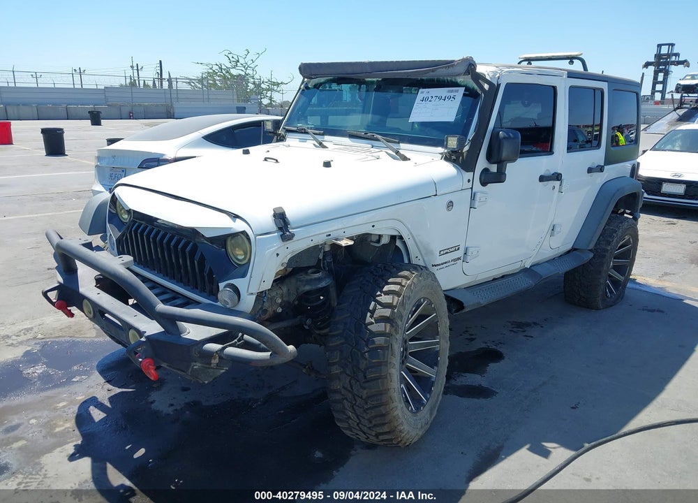 2018 JEEP WRANGLER JK UNLIMITED SPORT S 4X4 VIN: 1C4BJWDG3JL838894