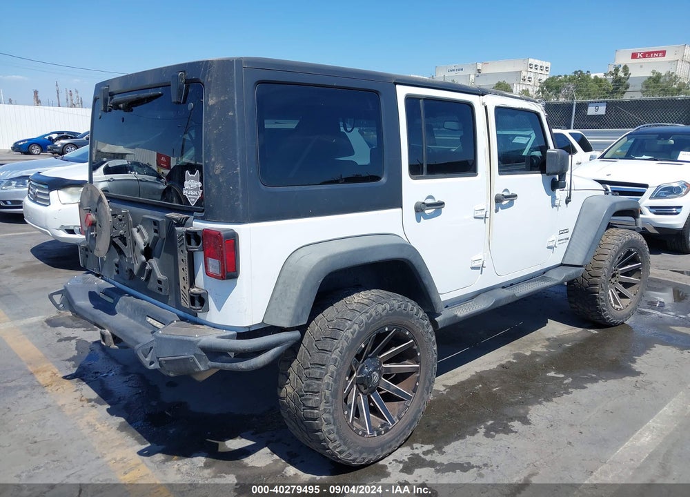 2018 JEEP WRANGLER JK UNLIMITED SPORT S 4X4 VIN: 1C4BJWDG3JL838894