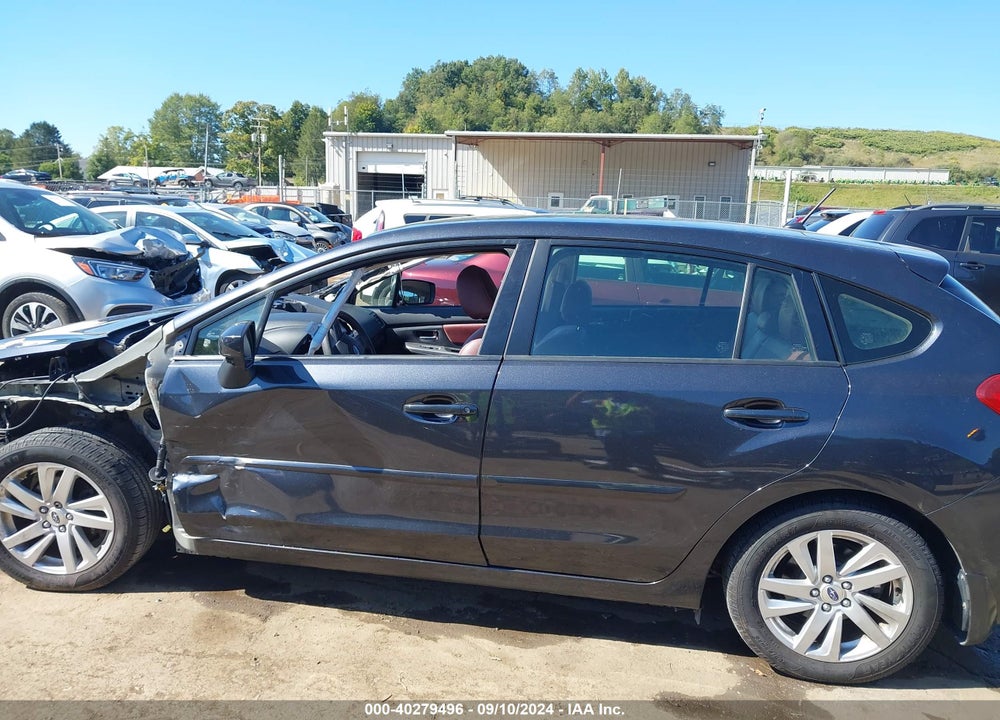 2015 SUBARU IMPREZA 2.0I PREMIUM VIN: JF1GPAC61FH270709