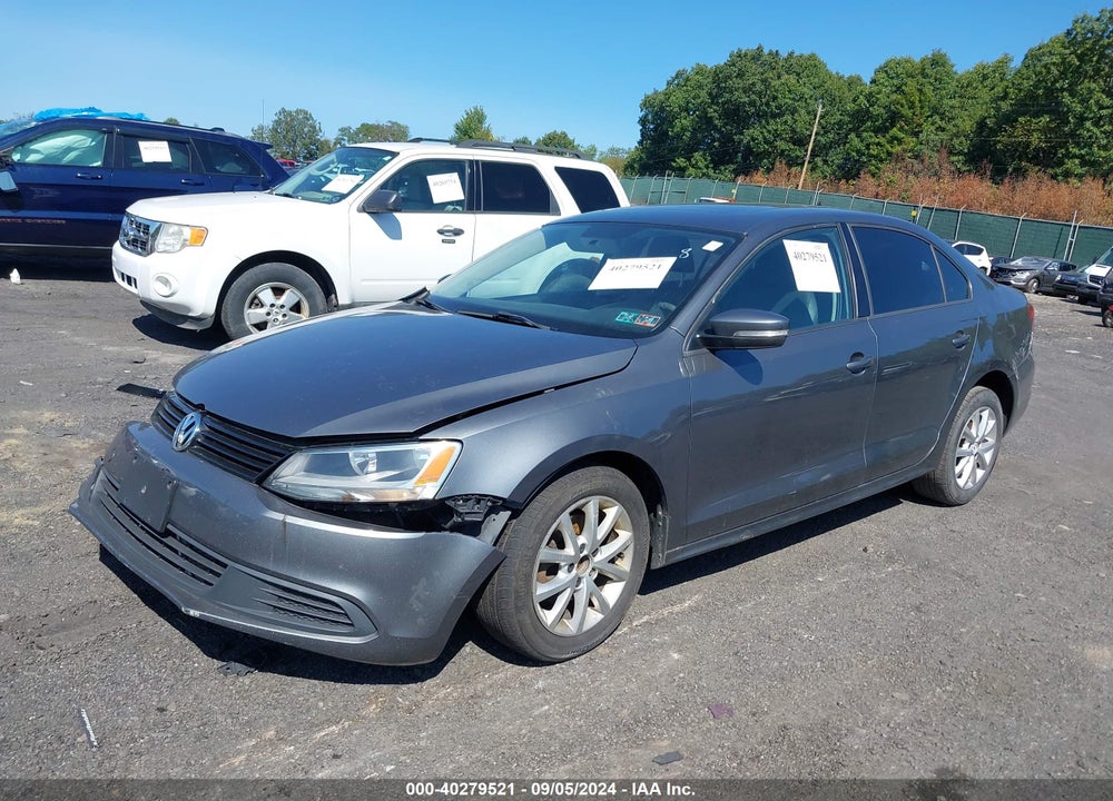 2011 VOLKSWAGEN JETTA 2.5L SE VIN: 3VWDZ7AJ4BM377287