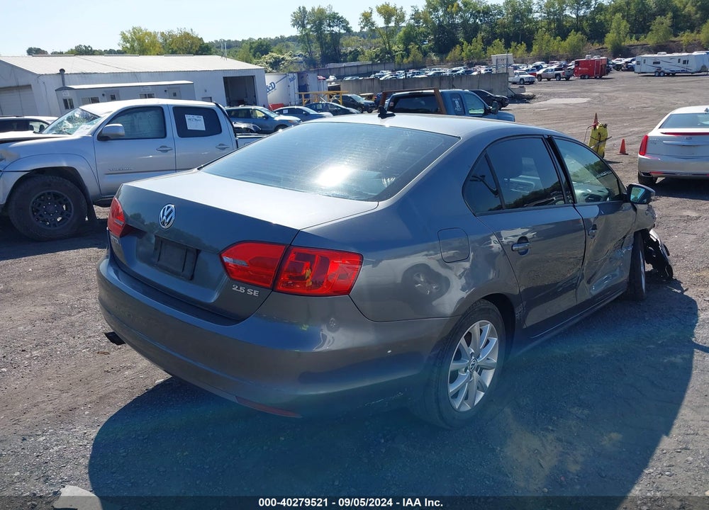 2011 VOLKSWAGEN JETTA 2.5L SE VIN: 3VWDZ7AJ4BM377287
