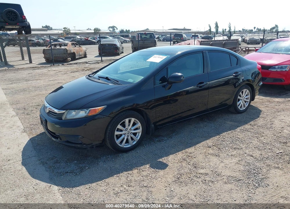 2012 HONDA CIVIC EX-L VIN: 19XFB2F92CE349517