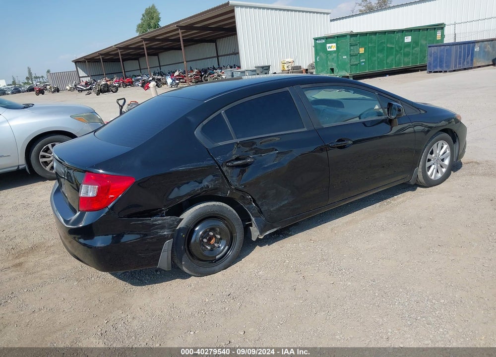 2012 HONDA CIVIC EX-L VIN: 19XFB2F92CE349517