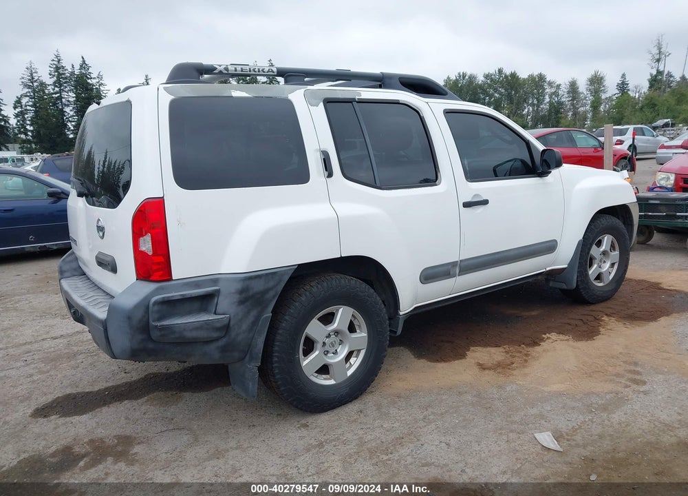 2006 NISSAN XTERRA S VIN: 5N1AN08U46C549216