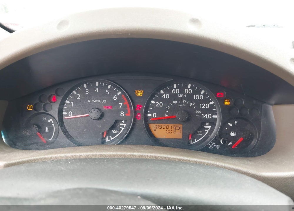 2006 NISSAN XTERRA S VIN: 5N1AN08U46C549216