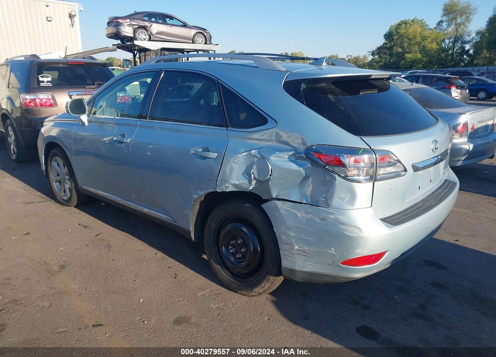 2011 LEXUS RX 350 VIN: 2T2BK1BA0BC119590