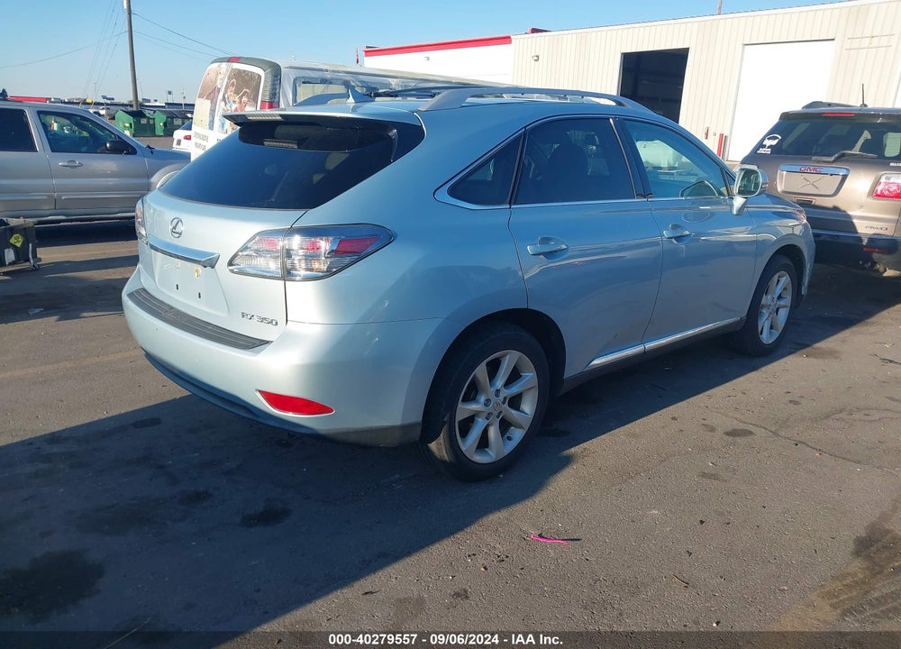 2011 LEXUS RX 350 VIN: 2T2BK1BA0BC119590
