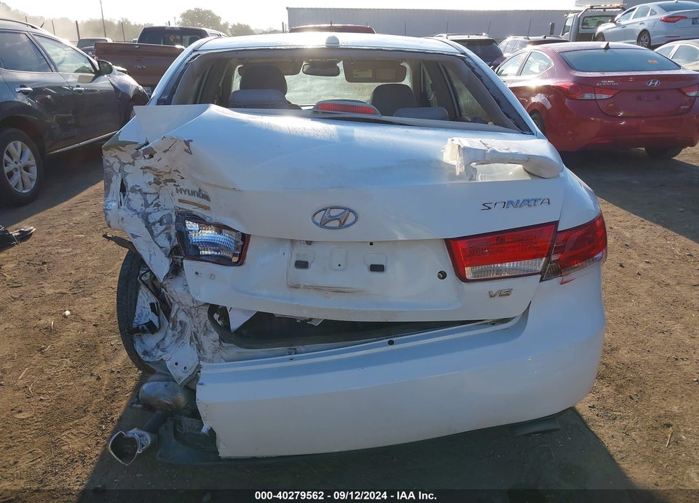 2008 HYUNDAI SONATA VIN: 5NPEU46F58H357850