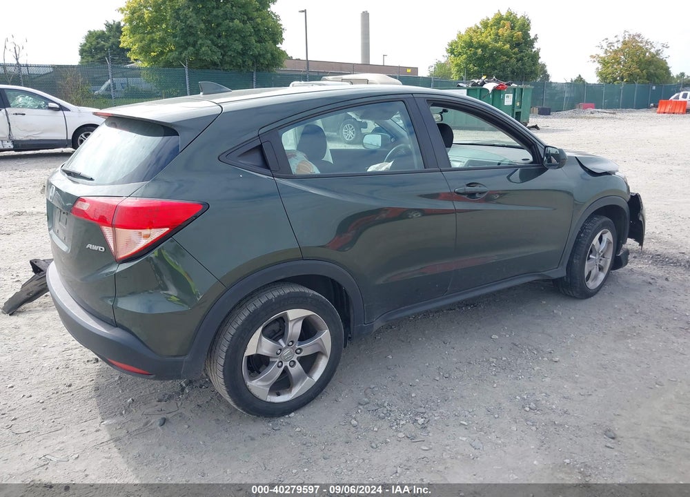 2018 HONDA HR-V LX VIN: 3CZRU6H32JG710537