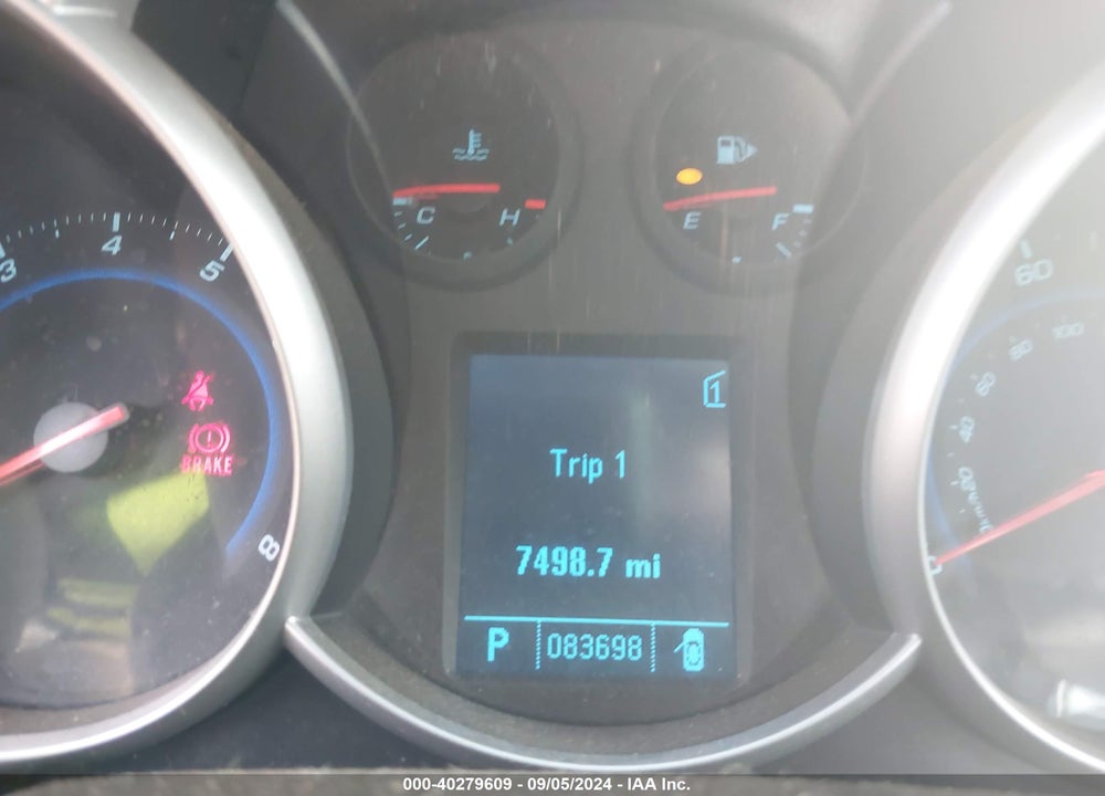 2011 CHEVROLET CRUZE LT VIN: 1G1PE5S94B7251468