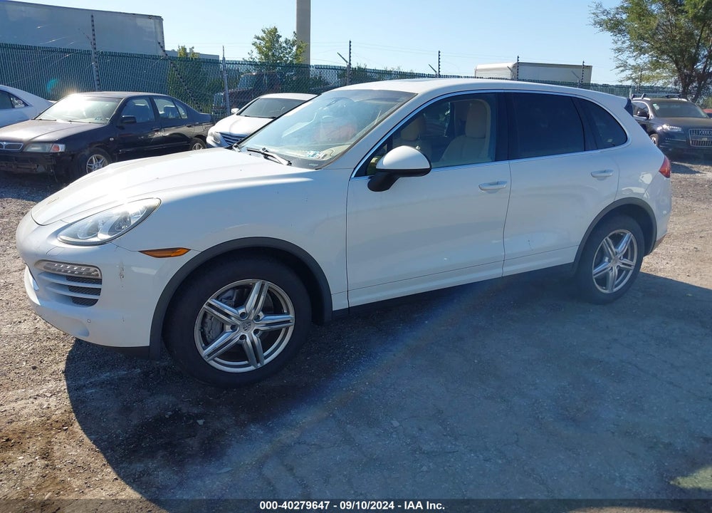 2012 PORSCHE CAYENNE VIN: WP1AA2A2XCLA09951