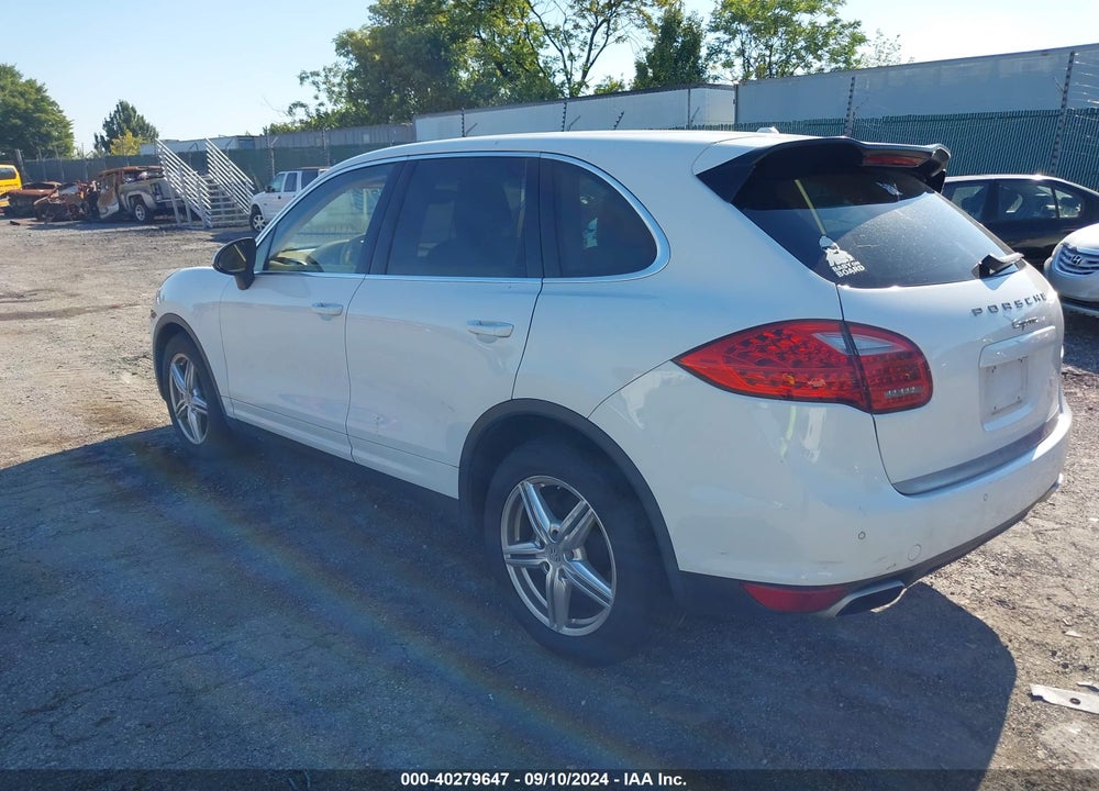 2012 PORSCHE CAYENNE VIN: WP1AA2A2XCLA09951