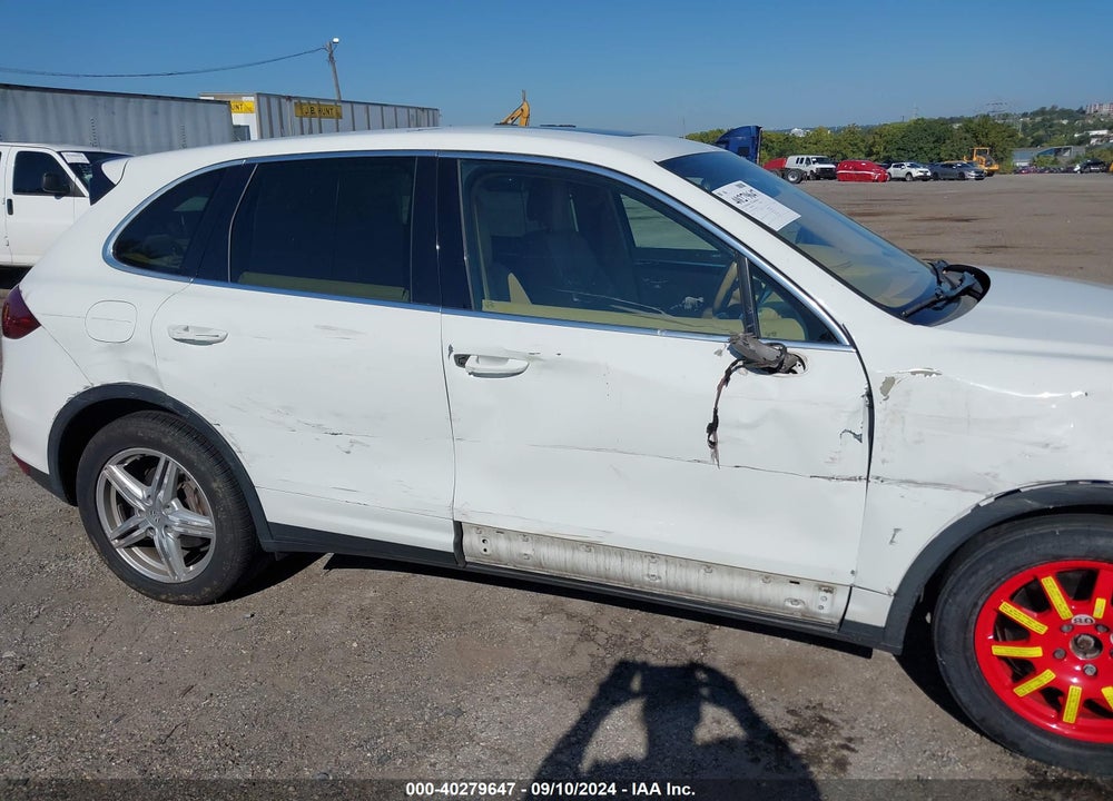 2012 PORSCHE CAYENNE VIN: WP1AA2A2XCLA09951