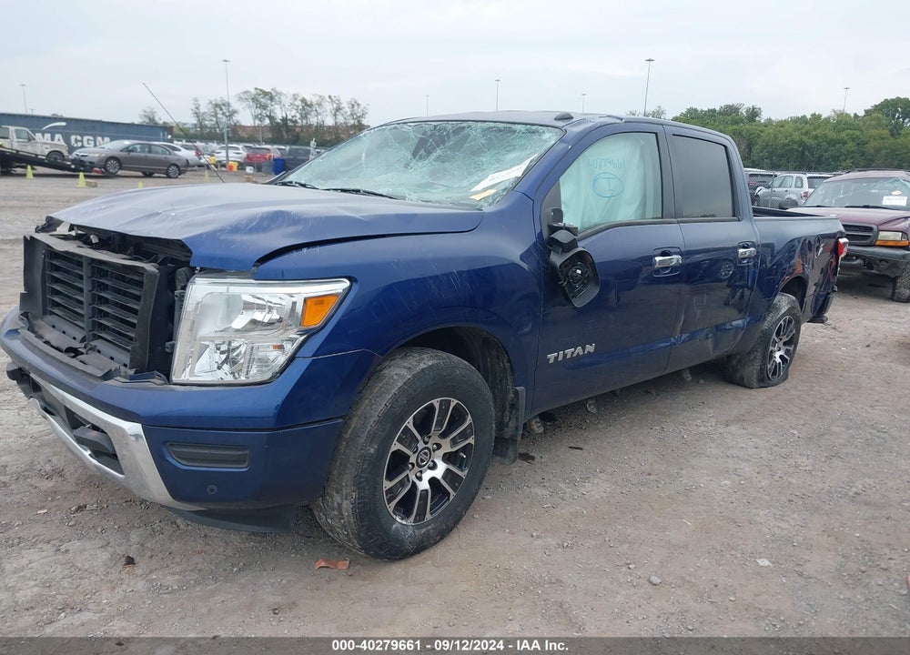 2021 NISSAN TITAN SV 4X2 VIN: 1N6AA1EF1MN501926