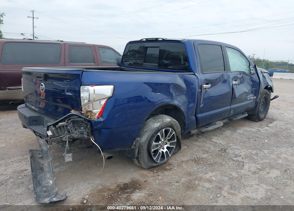 2021 NISSAN TITAN SV 4X2 VIN: 1N6AA1EF1MN501926