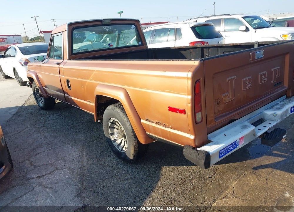 1983 JEEP TRUCK J10 VIN: 1JTCN26NXDT007795