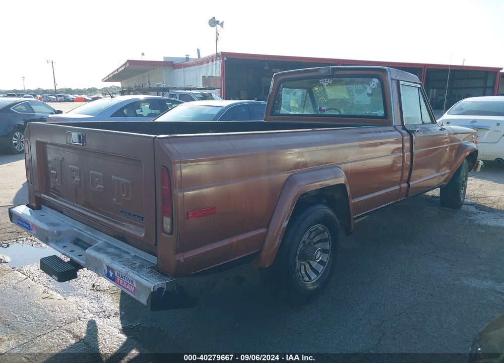 1983 JEEP TRUCK J10 VIN: 1JTCN26NXDT007795