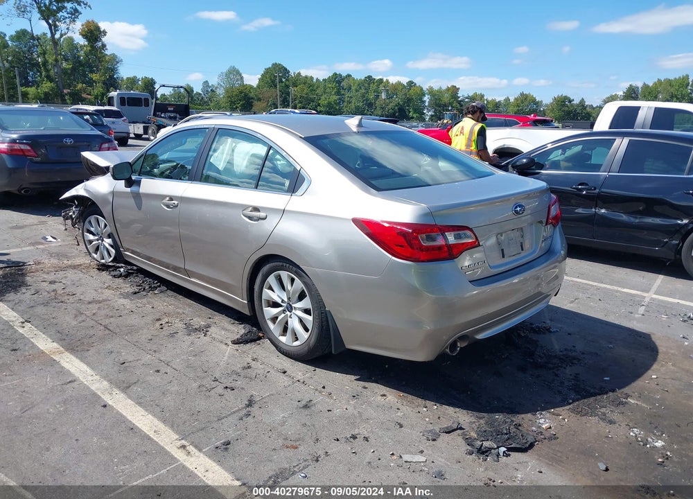 2016 SUBARU LEGACY 2.5I PREMIUM VIN: 4S3BNAC67G3038947