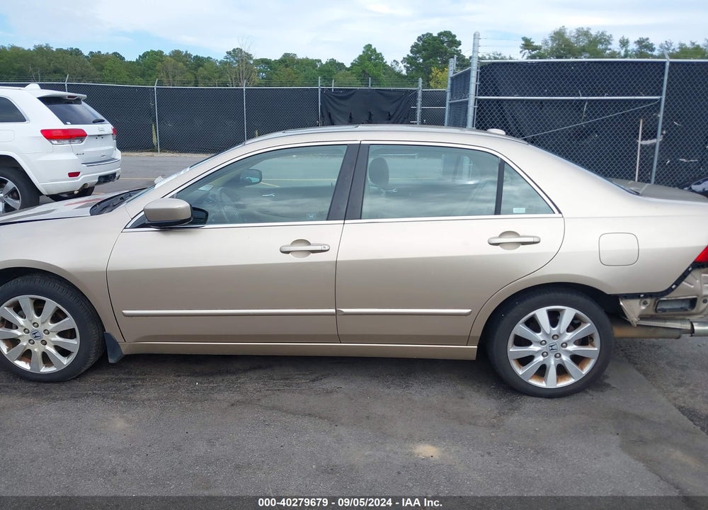 2007 HONDA ACCORD 3.0 EX VIN: 1HGCM66537A051215