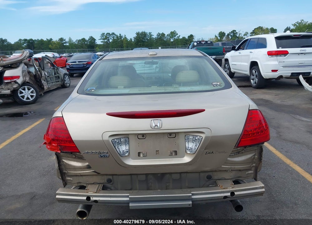 2007 HONDA ACCORD 3.0 EX VIN: 1HGCM66537A051215