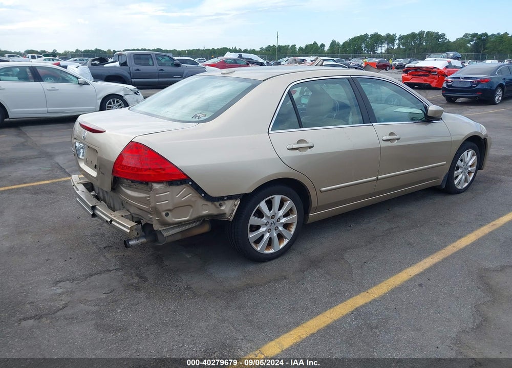2007 HONDA ACCORD 3.0 EX VIN: 1HGCM66537A051215