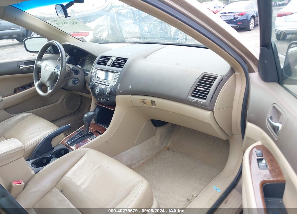 2007 HONDA ACCORD 3.0 EX VIN: 1HGCM66537A051215