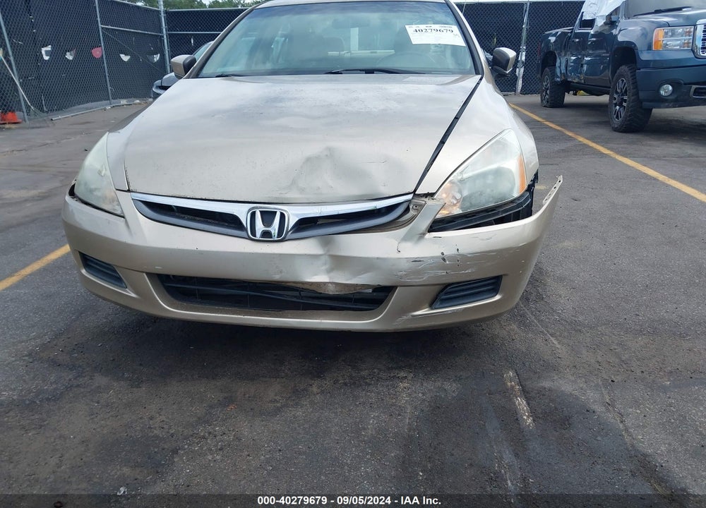 2007 HONDA ACCORD 3.0 EX VIN: 1HGCM66537A051215
