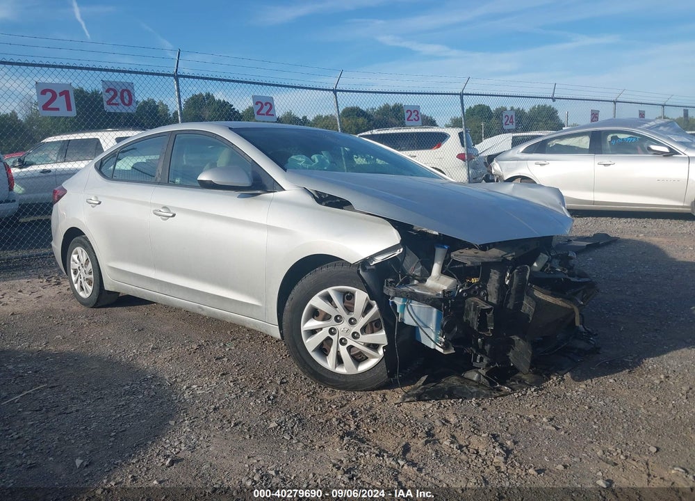 2019 HYUNDAI ELANTRA SE VIN: 5NPD74LF9KH464964