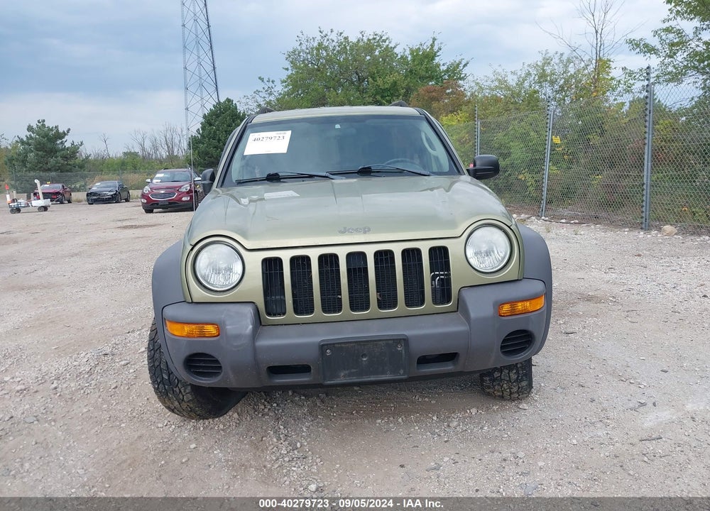 2003 JEEP LIBERTY SPORT VIN: 1J4GL48K93W554376