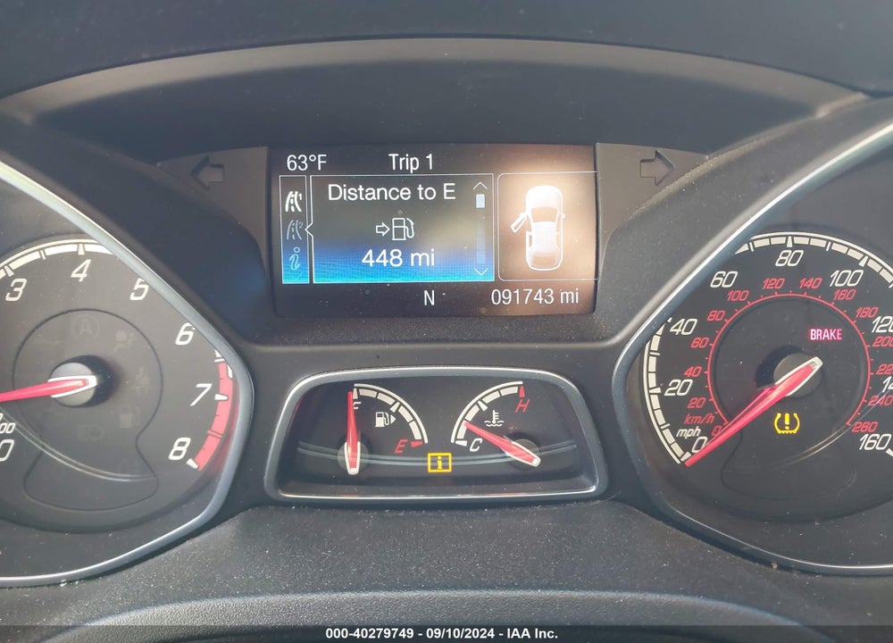 2014 FORD FOCUS ST VIN: 1FADP3L97EL395377