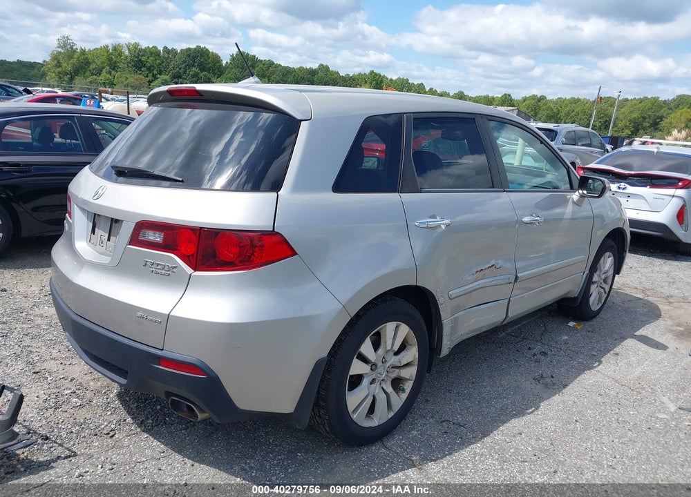 2011 ACURA RDX VIN: 5J8TB1H55BA002743