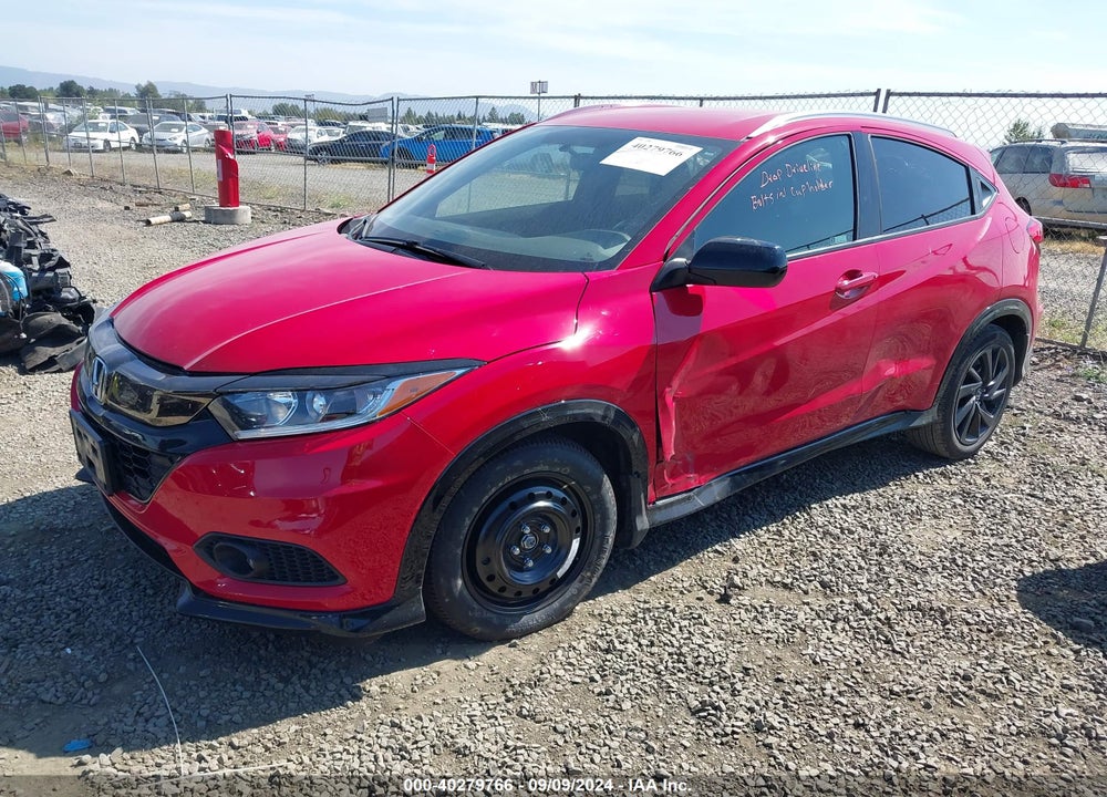 2022 HONDA HR-V VIN: 3CZRU6H19NM748188