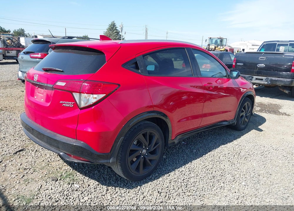 2022 HONDA HR-V VIN: 3CZRU6H19NM748188