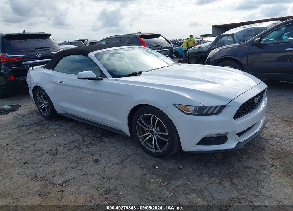 2017 FORD MUSTANG ECOBOOST PREMIUM VIN: 1FATP8UH8H5293500