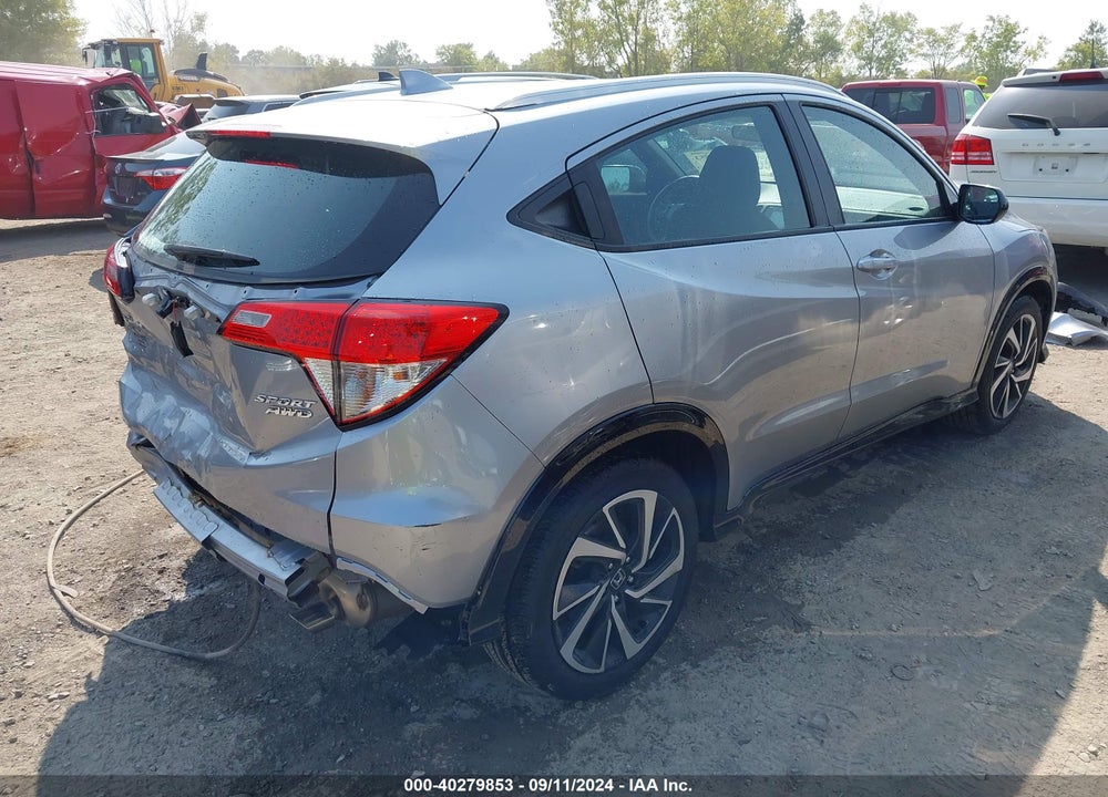 2019 HONDA HR-V SPORT VIN: 3CZRU6H19KG725133